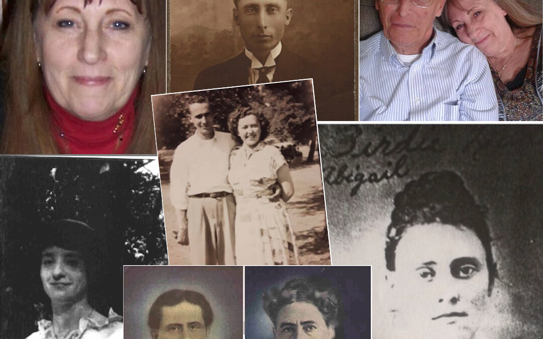 Bonnie Ladd-Sullivan and some of her Ladd ancestors